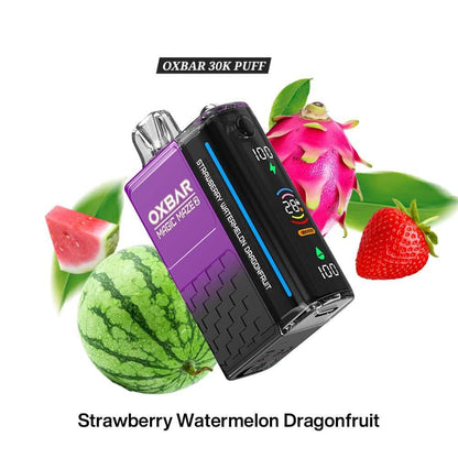 OXBAR Magic Maze 2 30K Puffs Disposable Vape Strawberry Watermelon Dragonfruit Flavor