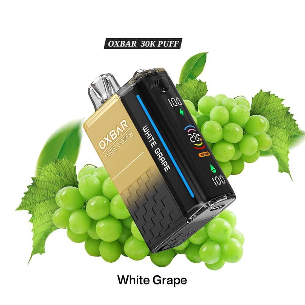 OXBAR Magic Maze 2 30K Puffs Disposable Vape White Grape Flavor