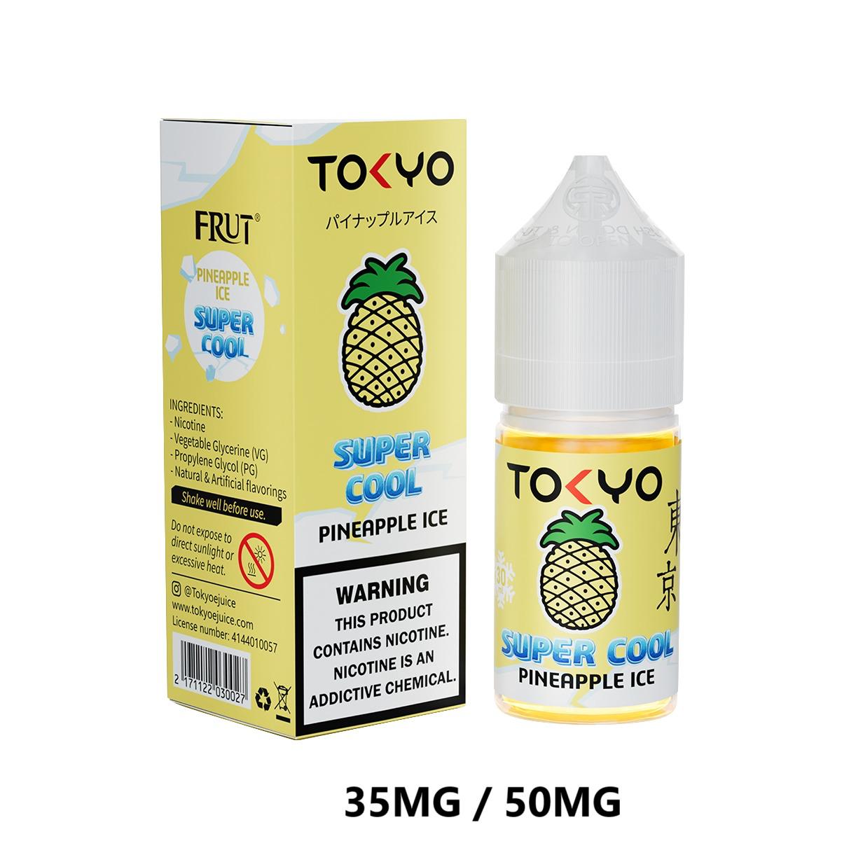 Tokyo Saltnic E-Liquid Classic Series 35mg/50mg 30 ml
