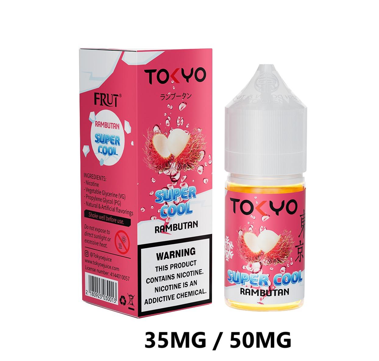 Tokyo Saltnic E-Liquid Classic Series 35mg/50mg 30 ml