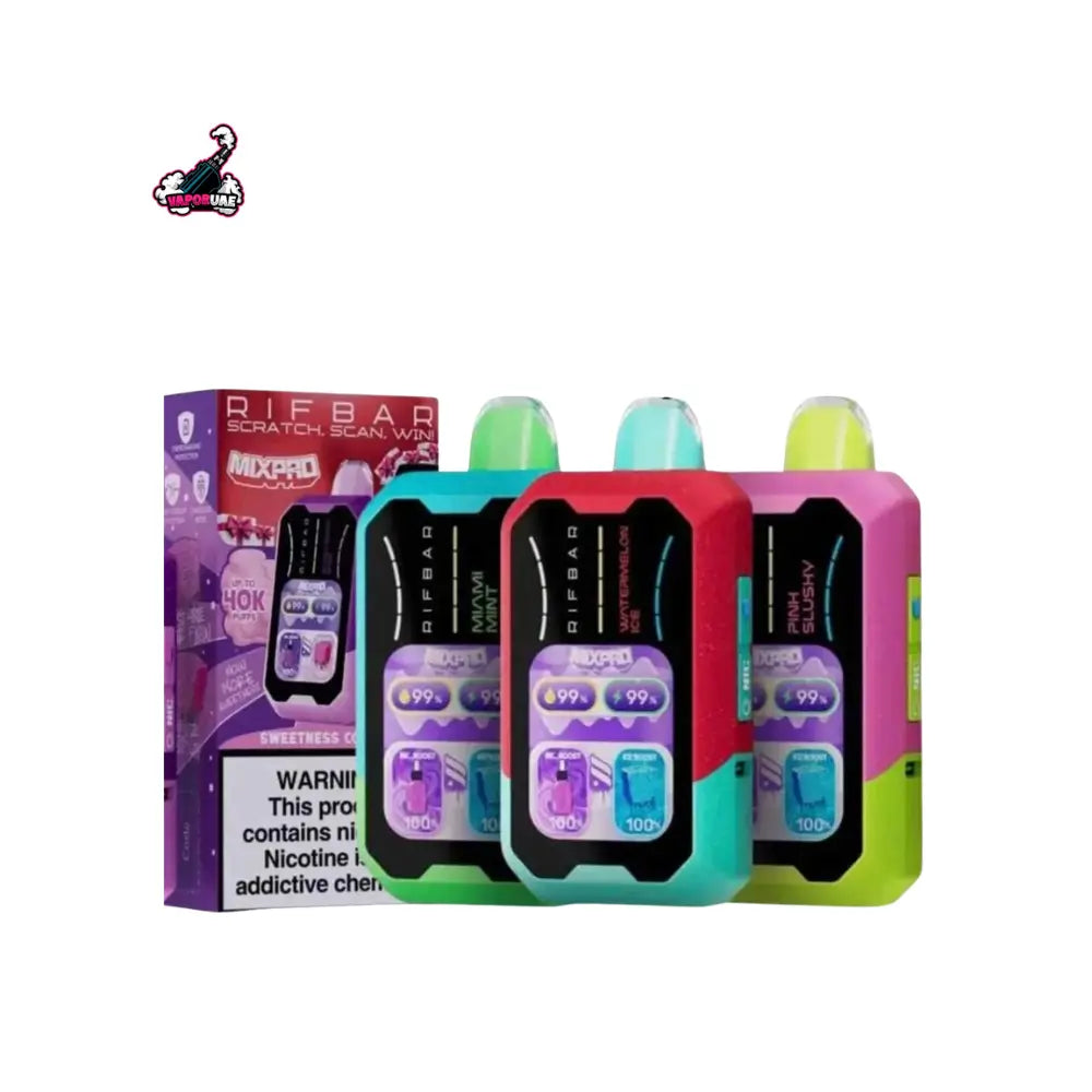 Rifbar MixPro 50mg Disposable Vape 40K Puffs