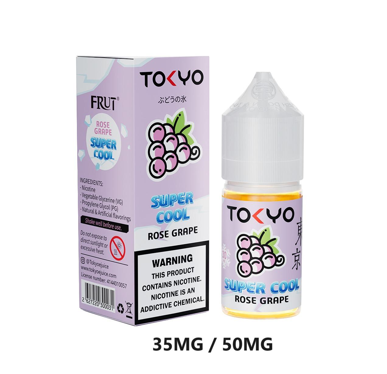 Tokyo Saltnic E-Liquid Classic Series 35mg/50mg 30 ml