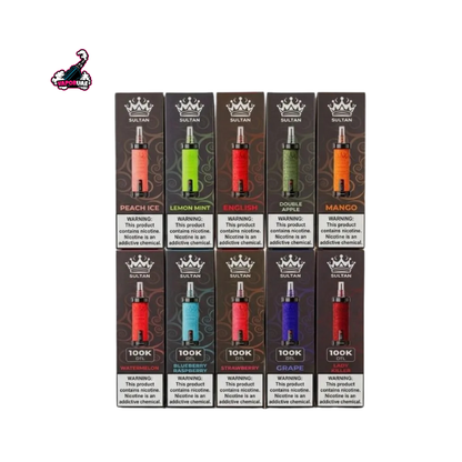 Sultan Shisha 100k Disposable Vape in Dubai 2MG