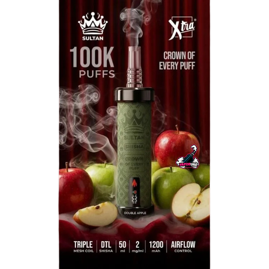Sultan Shisha 100k Disposable Vape in Dubai 2MG