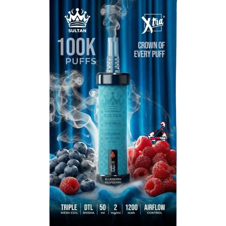 Sultan Shisha 100k Disposable Vape in Dubai 2MG