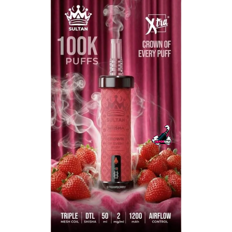 Sultan Shisha 100k Disposable Vape in Dubai 2MG