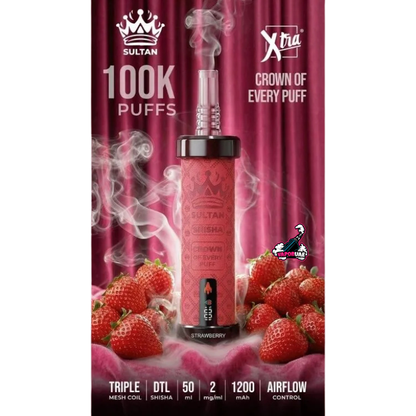 Sultan Shisha 100k Disposable Vape in Dubai 2MG
