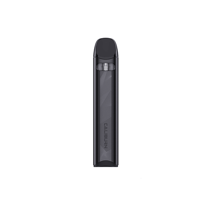 Uwell Caliburn A3S Pod System Midnight Black device flavor on a white background