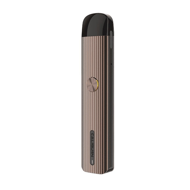 Uwell Caliburn G Pod System Rose Brown color device on a white background