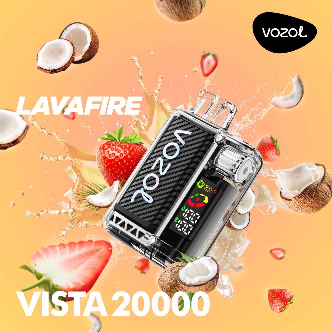 VOZOL Vista 20000 Puffs Disposable Vape Lavafire Flavor
