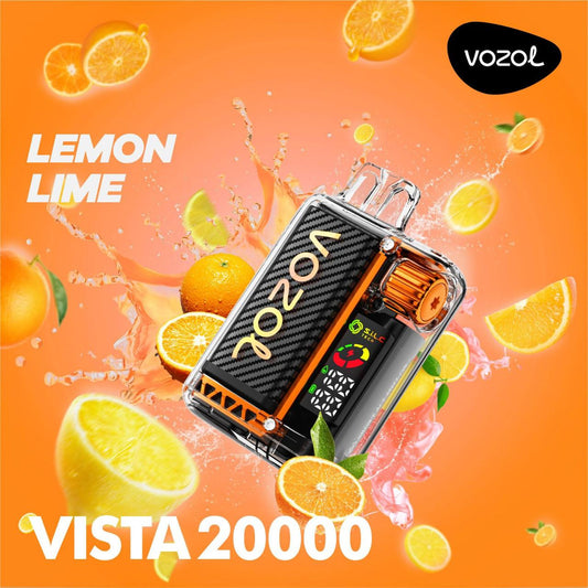 VOZOL Vista 20000 Puffs Disposable Vape Lemon Lime Flavor
