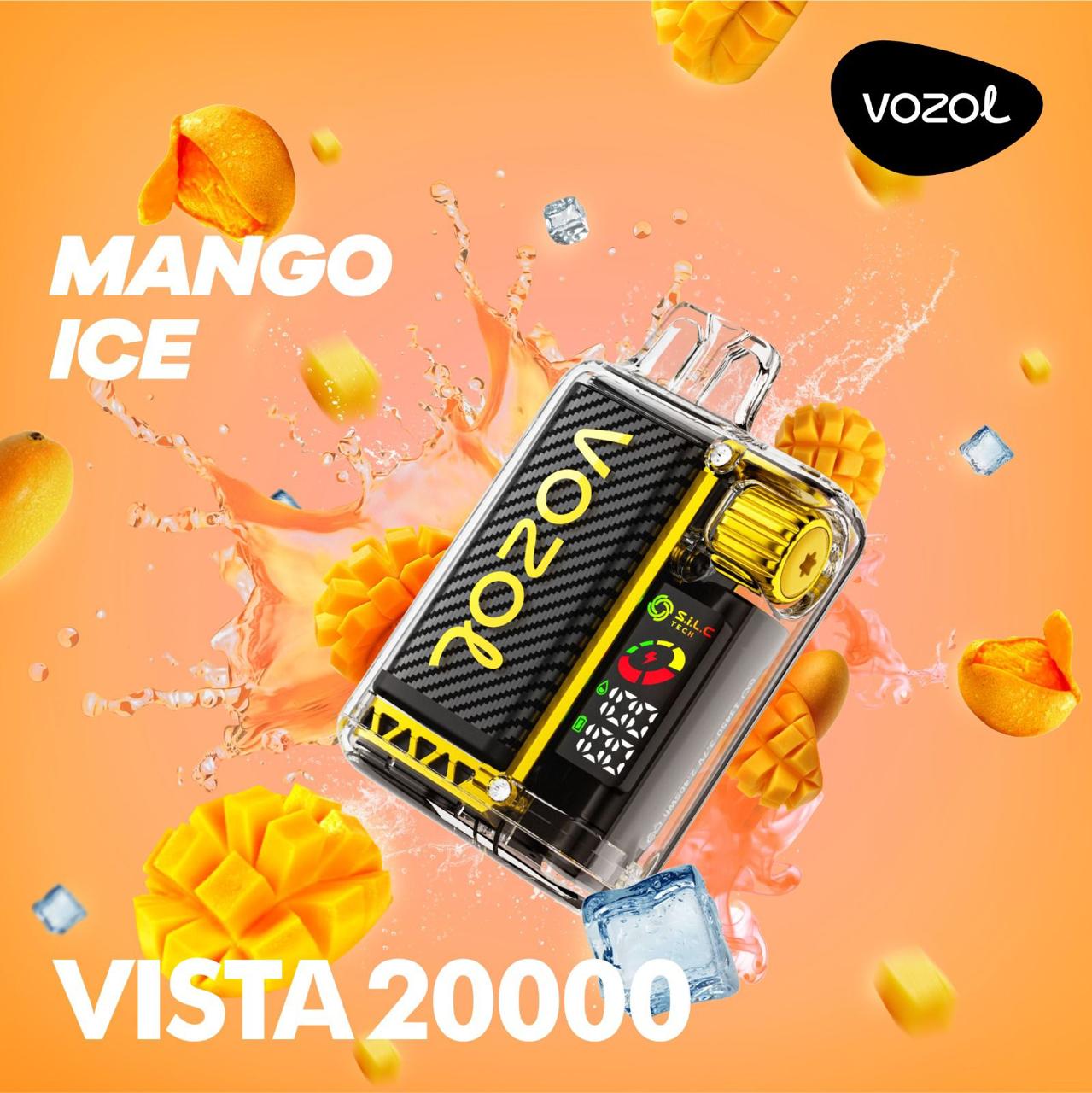 VOZOL Vista 20000 Puffs Disposable Vape Mango Ice Flavor