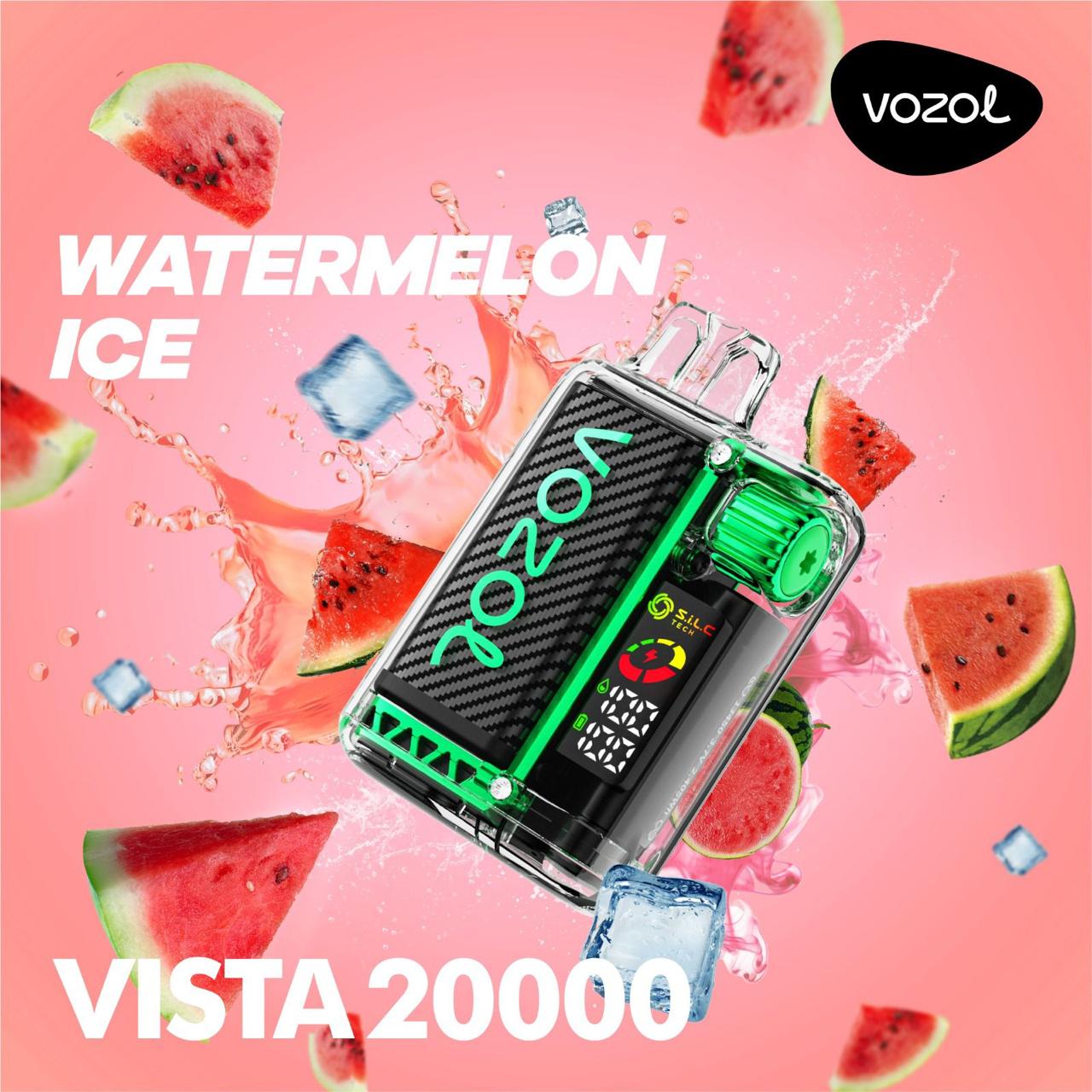 VOZOL Vista 20000 Puffs Disposable Vape Watermelon Ice Flavor