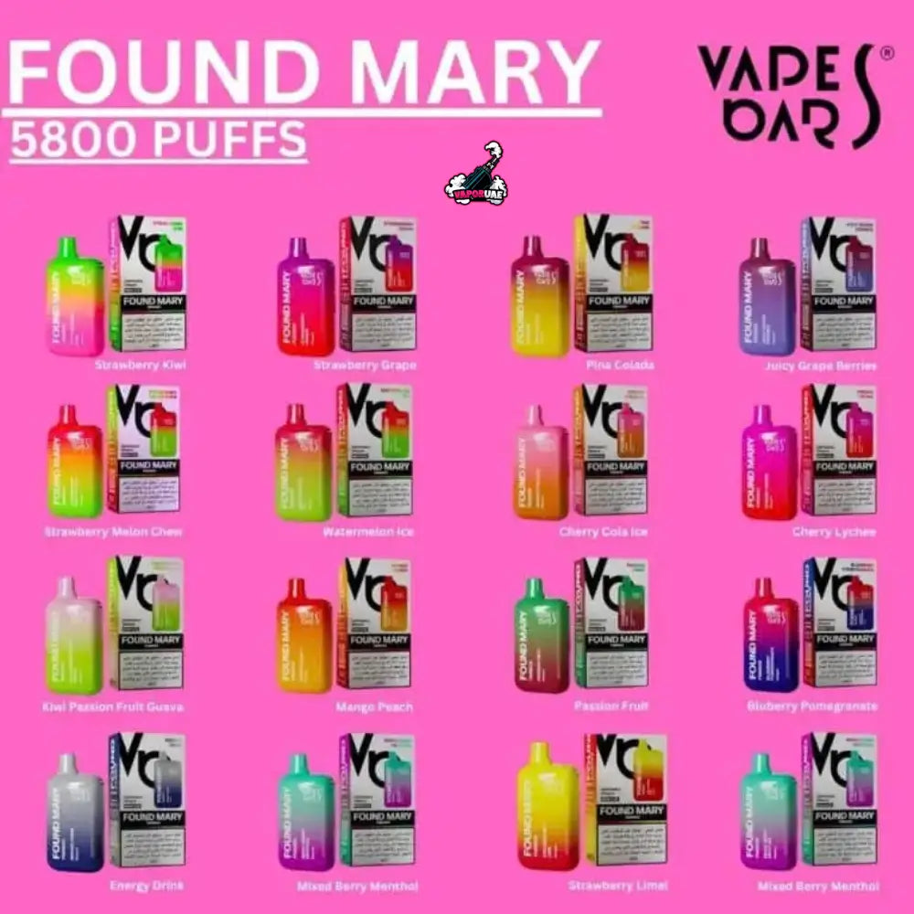 Vapes Bars Found Mary 5800 Puffs