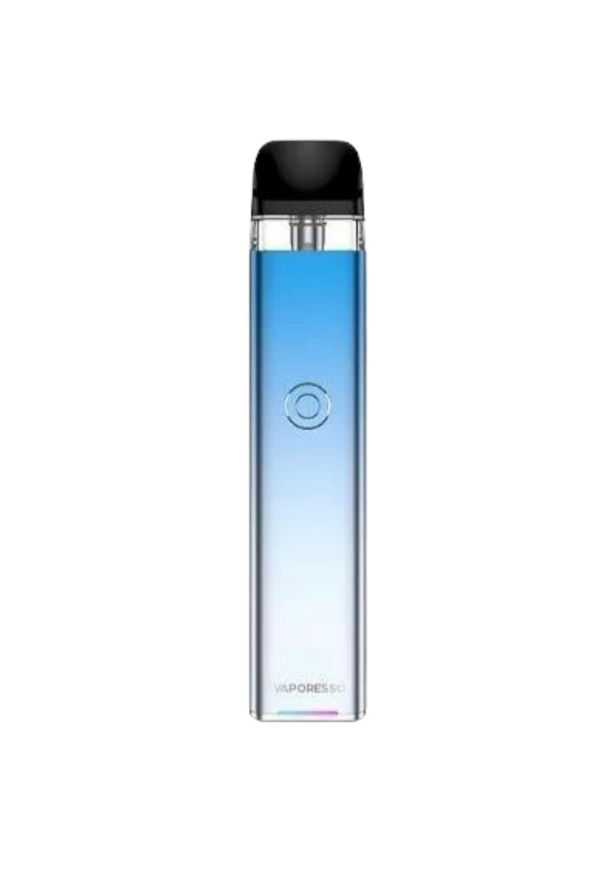 Vaporesso XROS 3 Pod System Sky Blue color device on a white background