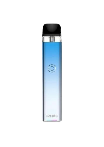 Vaporesso XROS 3 Pod System Sky Blue color device on a white background