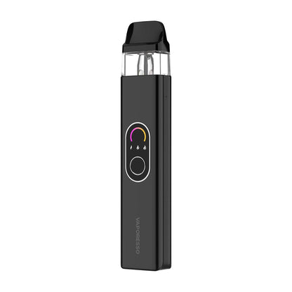 Vaporesso XROS 4 Pod System Kit Black color device on a white background
