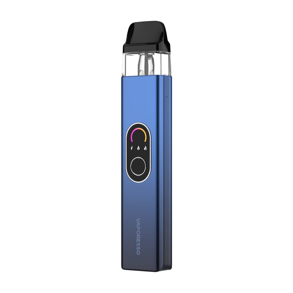 Vaporesso XROS 4 Pod System Kit Blue color device on a white background