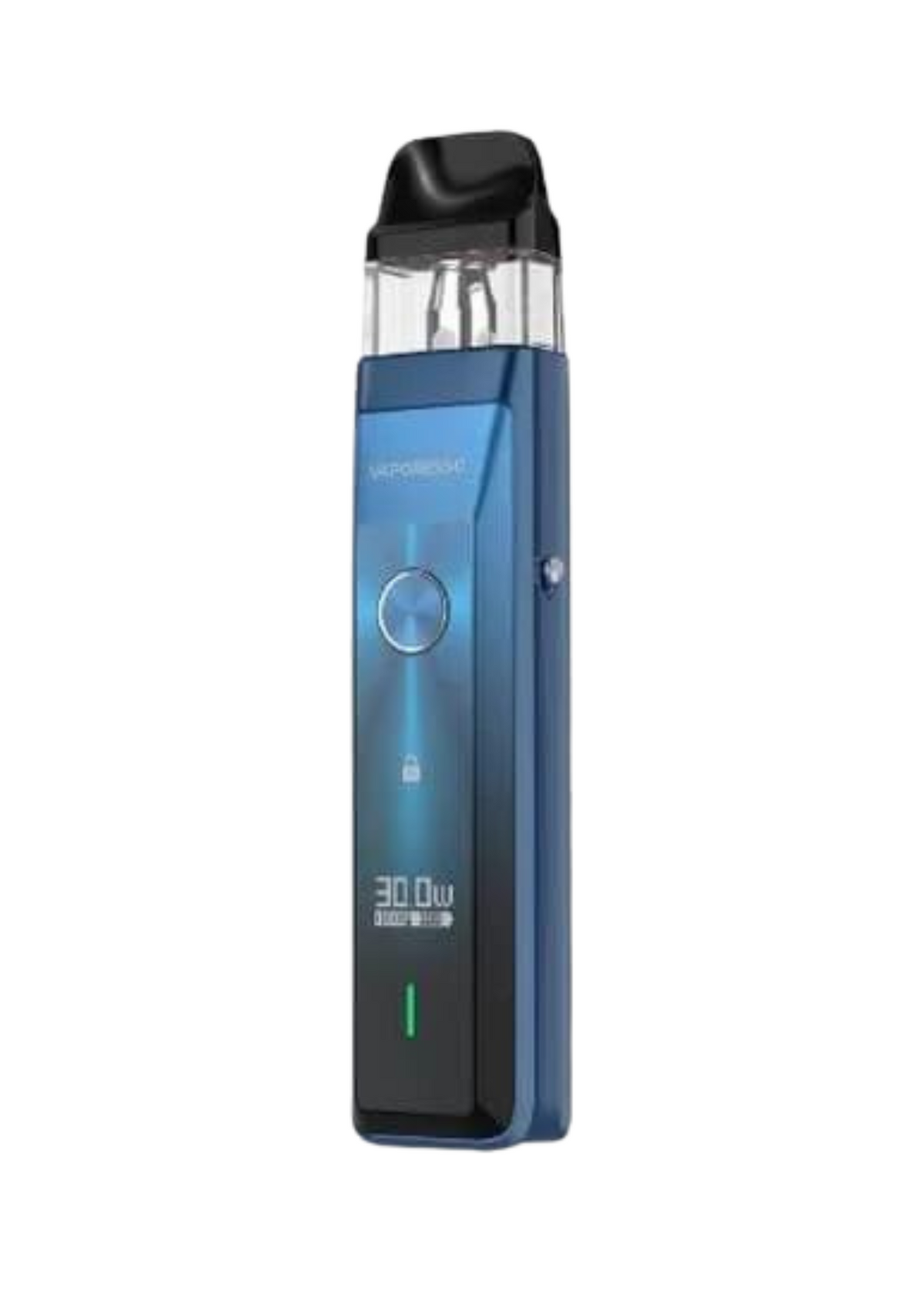 Vaporesso XROS Pro Pod System Blue color device on a white bg