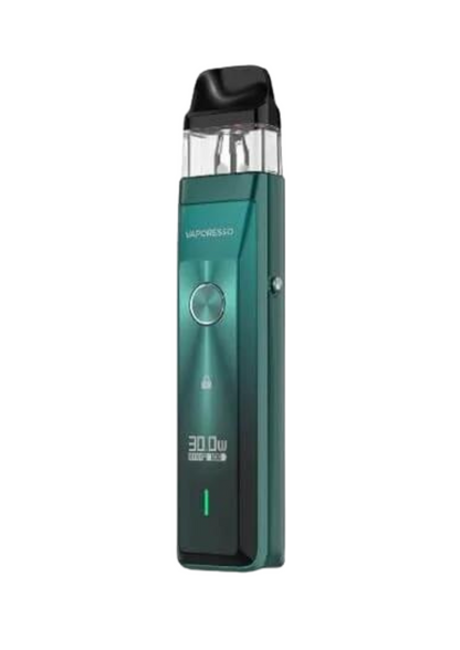 Vaporesso XROS Pro Pod System Green color device on a white bg
