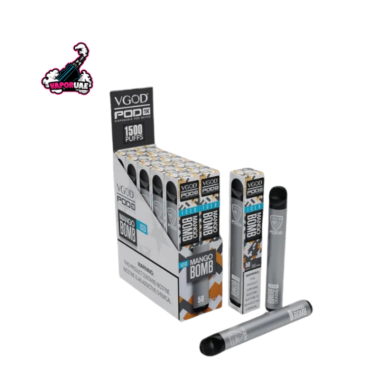 Vgod Pod 1k 50MG Disposable Vape in Dubai