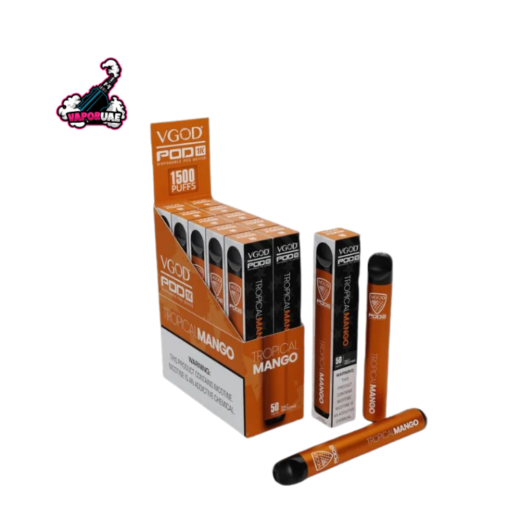 Vgod Pod 1k 50MG Disposable Vape in Dubai
