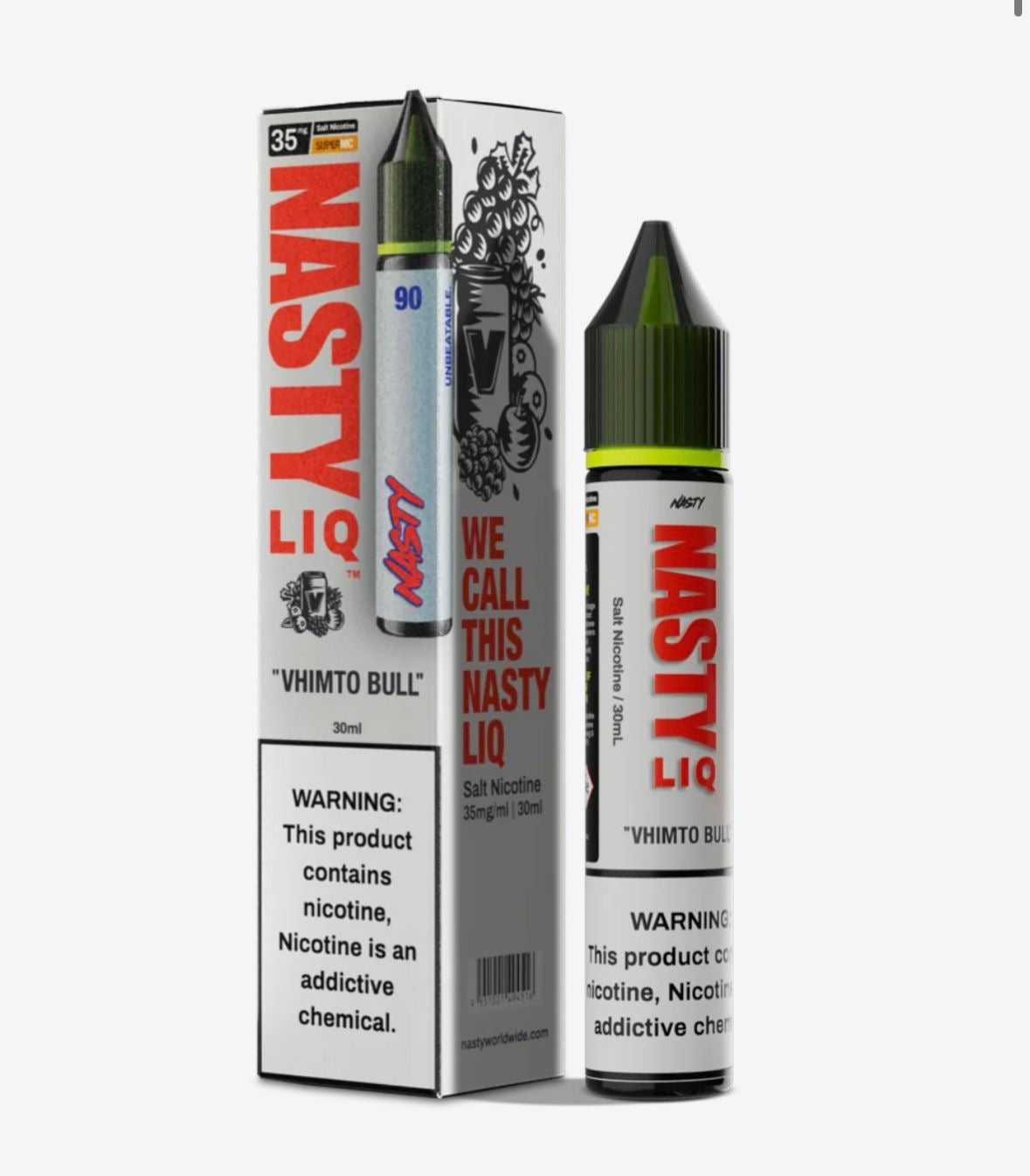 Nasty 35mg and 50mg salt