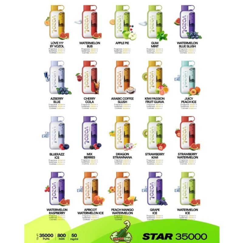 Vozol Star 35000 Puffs Disposable Vape