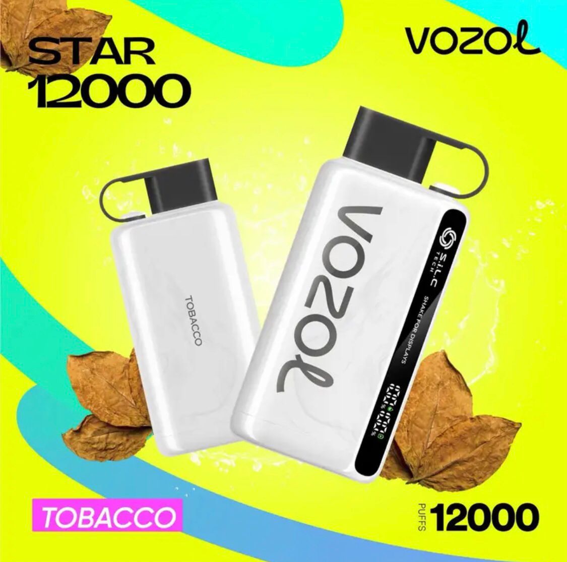 Vozol Star 12000 Puffs Disposable Vape device with Tobacco flavor