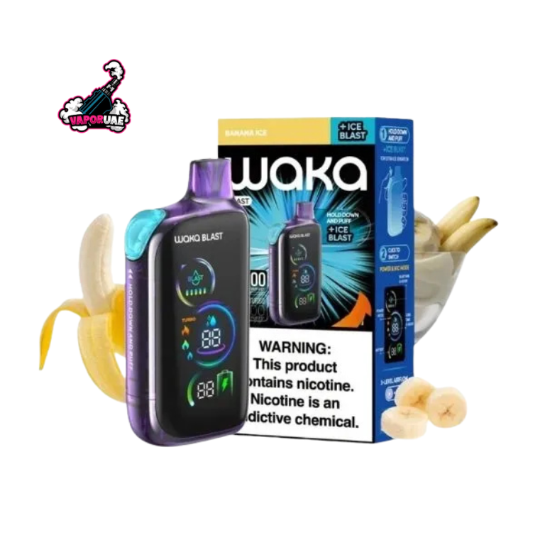 Waka ice Blast 50000 Puffs 50mg in Dubai, UAE
