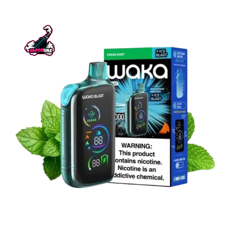 Waka ice Blast 50000 Puffs 50mg in Dubai, UAE