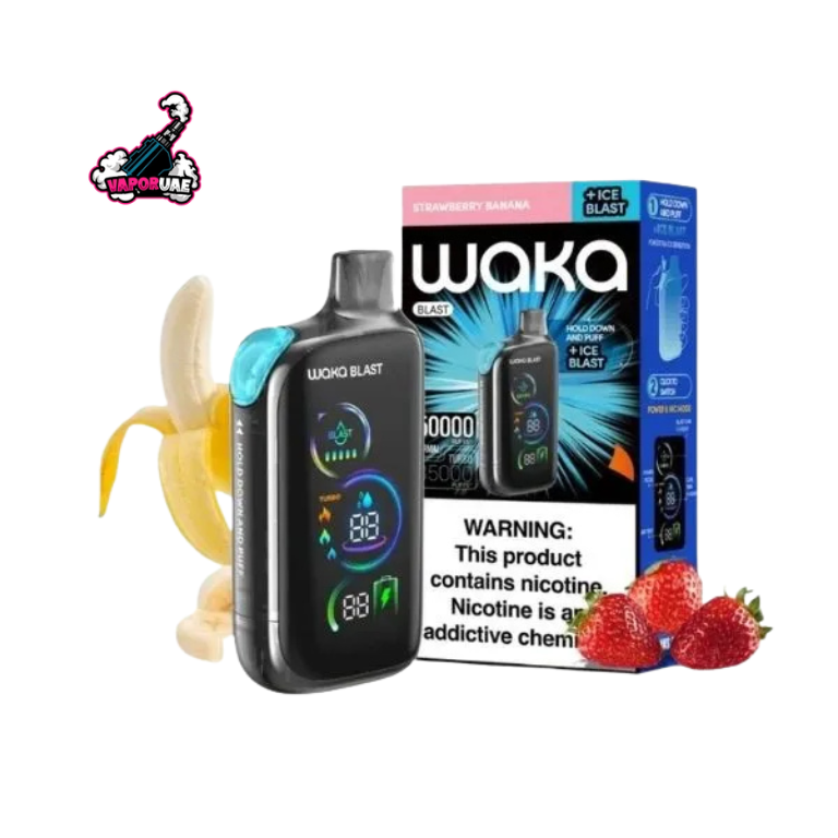 Waka ice Blast 50000 Puffs 50mg in Dubai, UAE