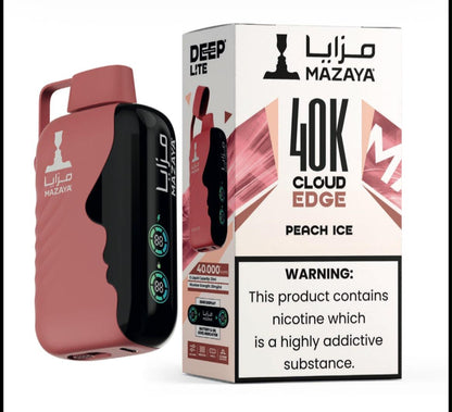 Mazaya Deep Lite Cloud Edge 40000 Puffs Disposable Vape