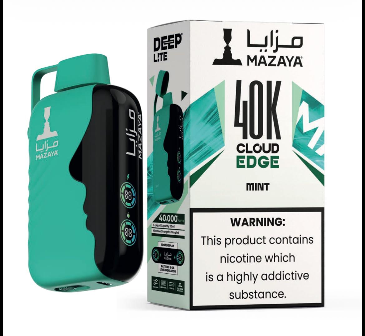 Mazaya Deep Lite Cloud Edge 40000 Puffs Disposable Vape