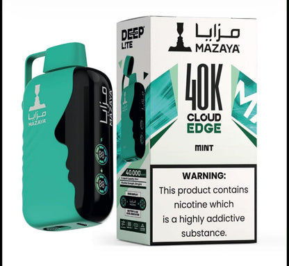 Mazaya Deep Lite Cloud Edge 40000 Puffs Disposable Vape