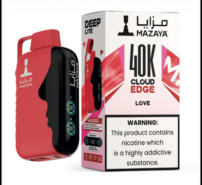 Mazaya Deep Lite Cloud Edge 40000 Puffs Disposable Vape