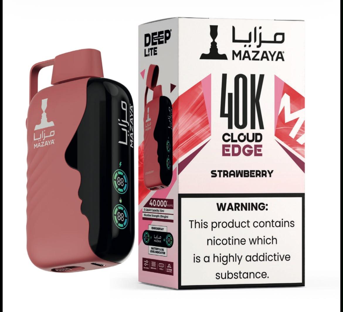 Mazaya Deep Lite Cloud Edge 40000 Puffs Disposable Vape