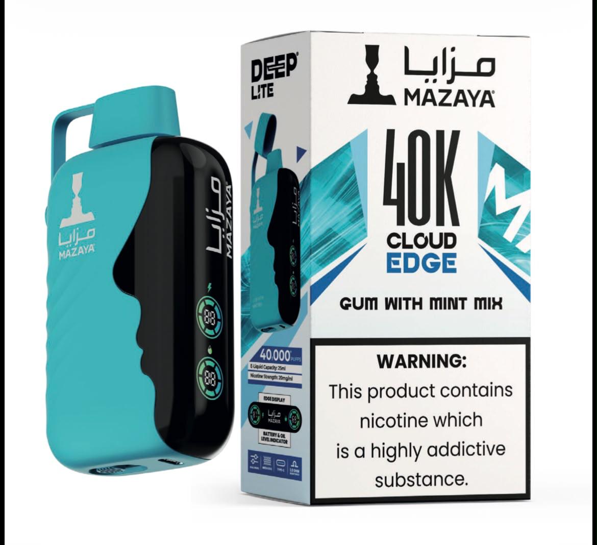 Mazaya Deep Lite Cloud Edge 40000 Puffs Disposable Vape