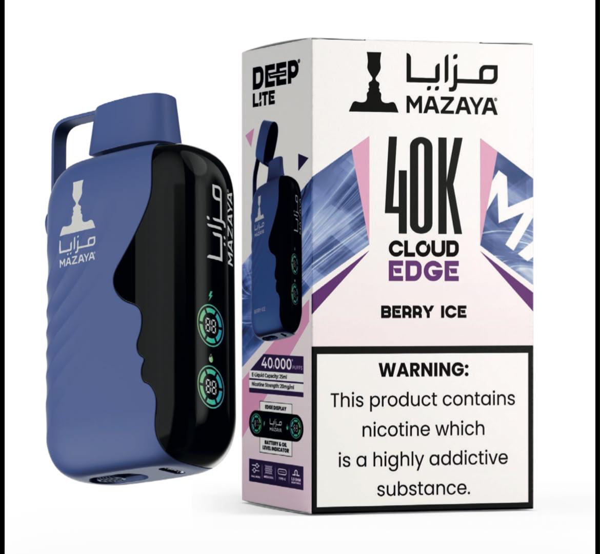 Mazaya Deep Lite Cloud Edge 40000 Puffs Disposable Vape