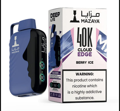 Mazaya Deep Lite Cloud Edge 40000 Puffs Disposable Vape