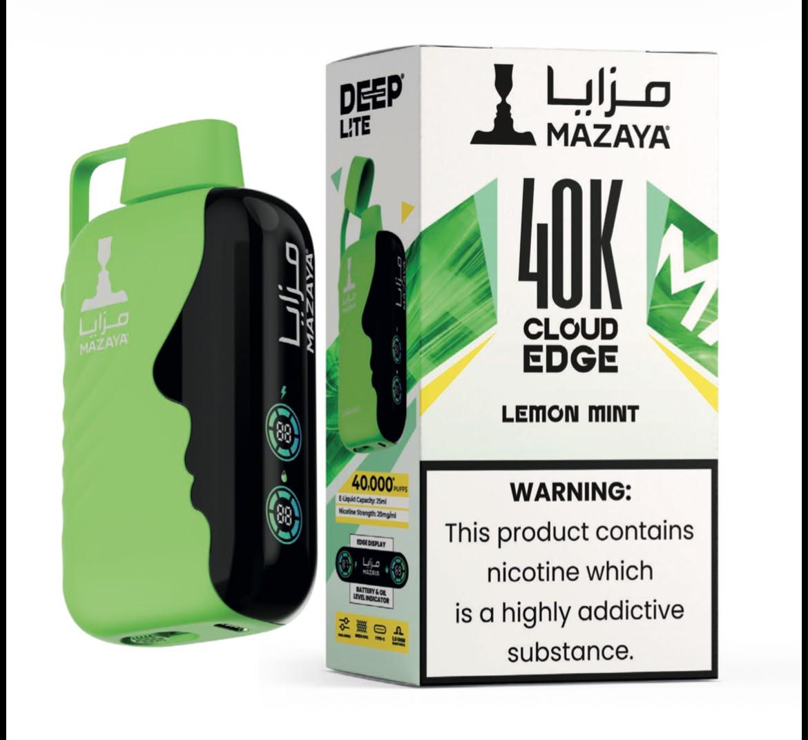 Mazaya Deep Lite Cloud Edge 40000 Puffs Disposable Vape