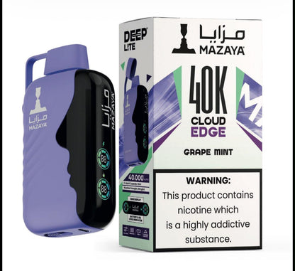Mazaya Deep Lite Cloud Edge 40000 Puffs Disposable Vape