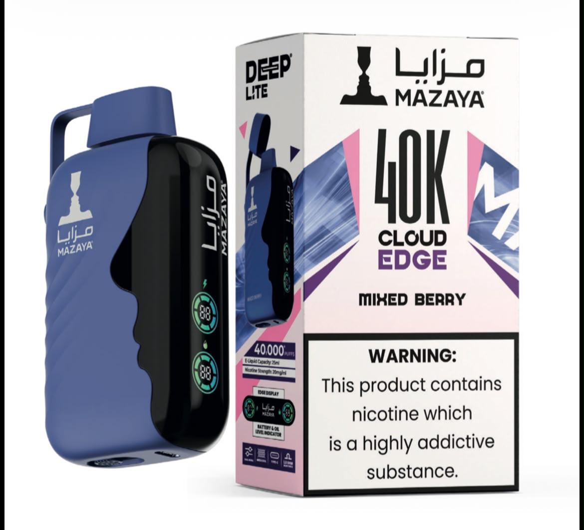Mazaya Deep Lite Cloud Edge 40000 Puffs Disposable Vape