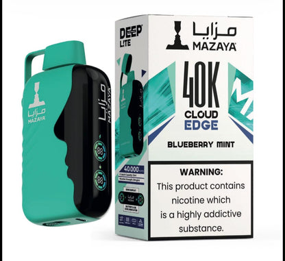 Mazaya Deep Lite Cloud Edge 40000 Puffs Disposable Vape