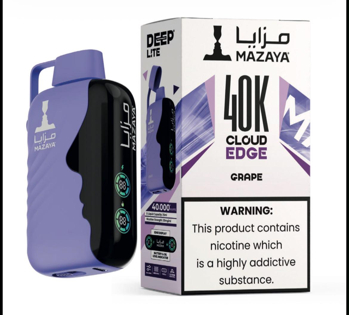Mazaya Deep Lite Cloud Edge 40000 Puffs Disposable Vape