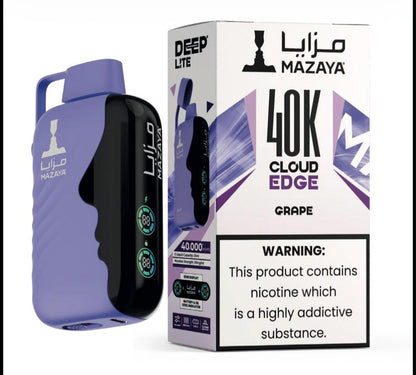 Mazaya Deep Lite Cloud Edge 40000 Puffs Disposable Vape