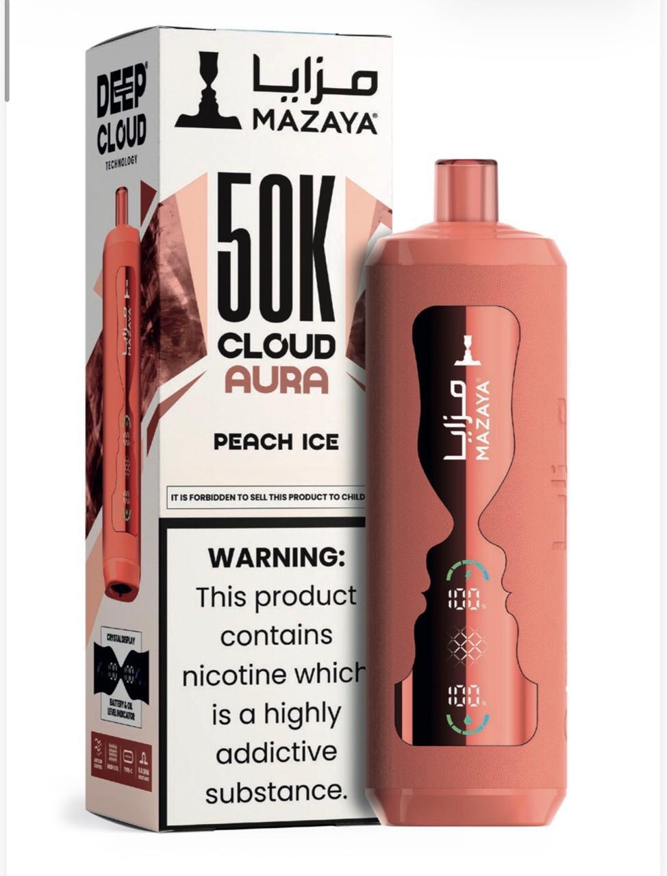 Mazaya Cloud AURA 50000 Puffs Disposable Vape