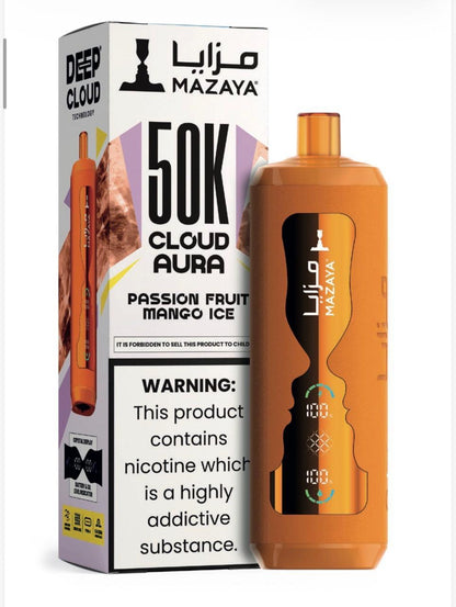 Mazaya Cloud AURA 50000 Puffs Disposable Vape
