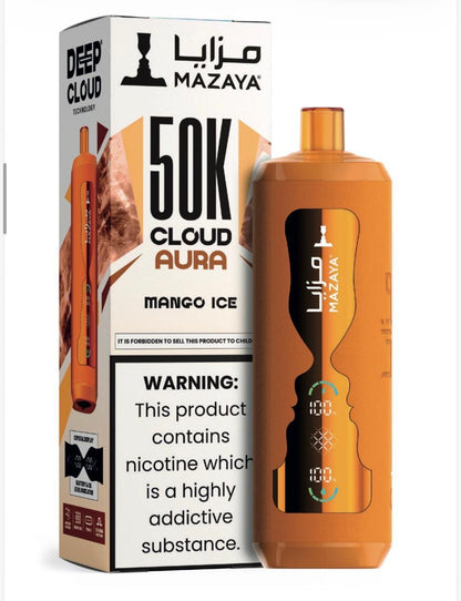 Mazaya Cloud AURA 50000 Puffs Disposable Vape