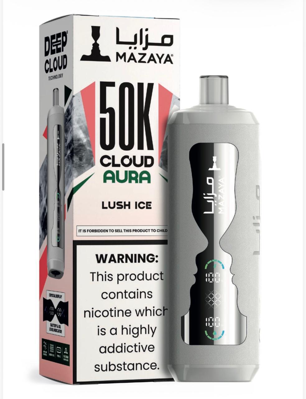 Mazaya Cloud AURA 50000 Puffs Disposable Vape